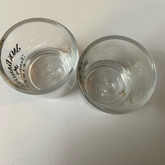 (2) Jack Daniels Tennessee Fire Shot Glasses Whiskey - Picture 5 of 5